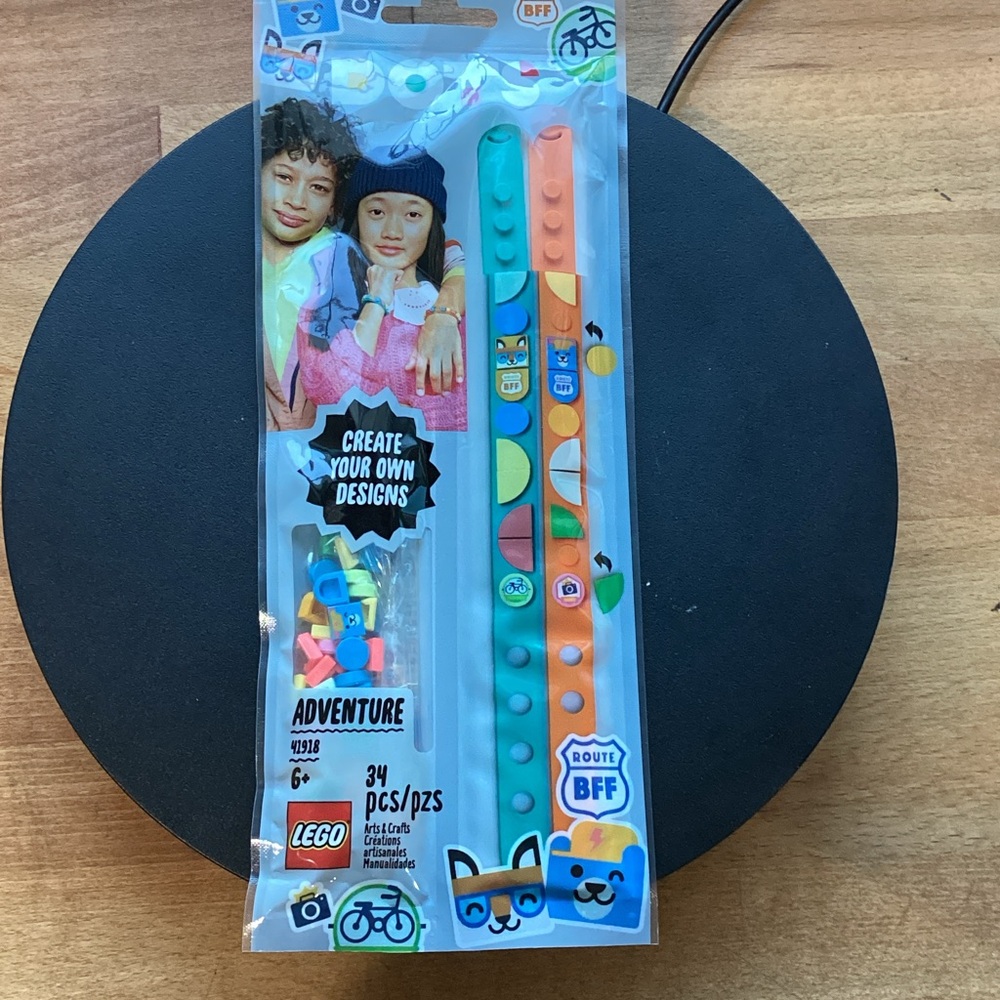 LEGO Adventure Bracelet Kit - Blue and Orange
